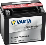 BATÉRIA 10AH/150A 12V L+ / VARTA AGM MOTOCYKLE