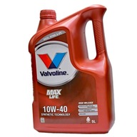 Motorový olej 10W40 Valvoline MAXLIFE 5L