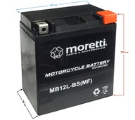 Batéria AGM (Gel) MB12L-BS Moretti