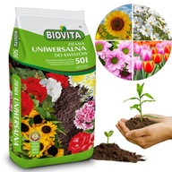 BIOVITA 50L univerzálna zemina na kvety