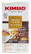 Kimbo Aroma Gold mletá káva 250 g 100% Arabica