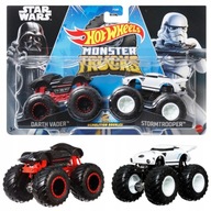 HOT WHEELS MONSTER TRUCKS HLT59 STAR WARS DARTH VADER VS STORMTROOPER 2PAK