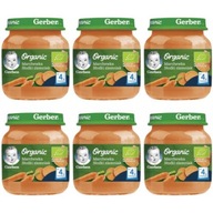 Gerber Obiadek mrkvový batát 6x125g