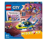 LEGO City 60355 Vyšetrovanie vodnej polície