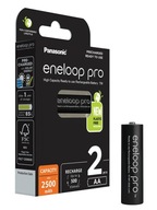 2 x PANASONIC ENELOOP PRO R6/AA 2500mAh blister