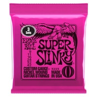 3 x struny Ernie Ball Super Slinky 9-42 (3223)