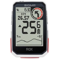 BICYKLOVÝ ZÁZNAMNÍK S GPS NAVIGÁCIOU SIGMA ROX 4.0 BAROMETER TEPLOTY ANT+