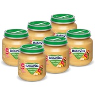 BoboVita SET jablká, mango a banány 6x125g