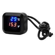 Univerzálny voltmeter pre teplotu DC12V 3v1