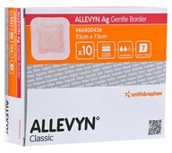 Smith Nephew ALLEVYN Ag JEMNÁ HRANICIA 7,5x7,5cm