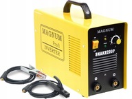 MAGNUM SNAKE 200P MMA TIG IGBT INVERTOROVÝ ELEKTRODOVÝ ZVÁRAČ 200A 230V