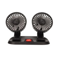 5V ventilátor do auta s duálnym USB portom