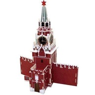 Drevené puzzle veža Spasskaya 3D