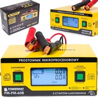 Mikroprocesorová nabíjačka 6V 24V Batéria