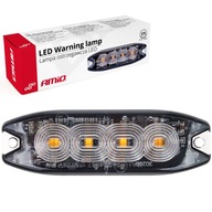 VÝSTRAŽNÁ SVIETKA LED STROBOSKOP 12V 24V R65 R10