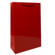 Červená laminovaná taška, fóliované tašky a4 10s