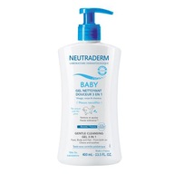 NEUTRADERM BABY Jemný čistiaci gél 3v1, 400ml