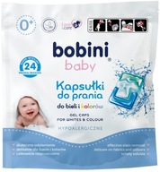 Bobini Baby Laundry Capsules Color and White 24 ks