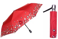 Automatický dámsky poľský dáždnik, vzor vlákna