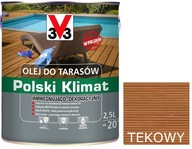 V33 OLEJ NA TERASY 2,5L TEK 3V3