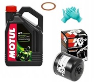 Olej Motul 5100 10W40 4L + FILTER KN-204 KN-303 138