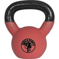 Kettlebell LIATIENOVÁ pogumovaná 8KG loptička s plochým dnom