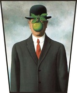 Obrazovka Syn človeka od René Magritte