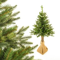 Umelý vianočný stromček na Franklin PE kmeni, ako skutočný, 150 cm
