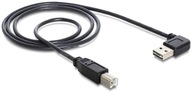 Kábel USB 2.0 HQ ANGLED EASY-USB 1m pre tlačiareň