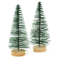 Dekoračné vianočné stromčeky Zelená 5 cm 2 ks CHO-5