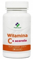 Medfuture vitamín C + acerola na imunitu 60 kapsúl