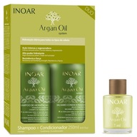 INOAR ARGAN OIL set po keratíne 2x250ml+7ml