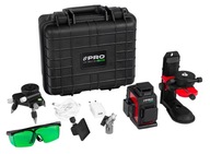 KRÍŽOVÝ LASER 3x360 PRO LK-360.3DG ZELENÝ + DIAĽK.