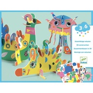 DJECO Art Kit na vytváranie 3D zvieratiek