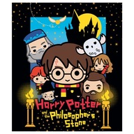 HARRY POTTER fleecová deka 120cm x 150cm