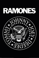 Originálny plagát kapely Ramones Logo 61x91,5 cm