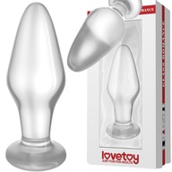 Anal Plug Transparent Glass Sex Plug Anal