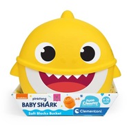 Mäkké bloky Clemmy Bucket Baby Shark 17427