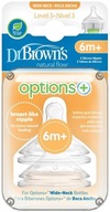 DR BROWN'S OPTIONS+ FĽAŠOVÝ CUVNÍK 6m+ široký