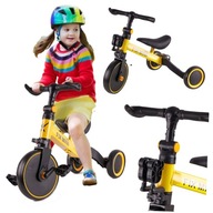 Trojkolka Trike Fix Mini, 3 v 1, s pedálmi, žltá jazda