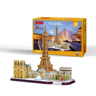 3D PUZZLE CITY LINE PARÍŽ 114