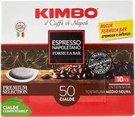 Káva Kimbo Espresso Napoletano vo vrecúškach 50 ks