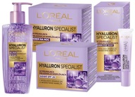 LOREAL Hyaluron Specialist set očný krém denný-nočný krém + gél