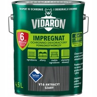 VIDARON IMPREGNAT V16 ANTRACITOVÁ SIVÁ 9L