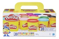 PLAY DOH A7924 kreatívna zásoba 20 trubíc hracieho cesta