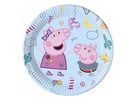 Papierové taniere Peppa Pig, 23 cm narodeniny