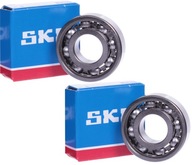 2x Ložisko kľukového hriadeľa motora 6204 C3 SKF SIMSON S51 SR50 KR51 MZ ETZ