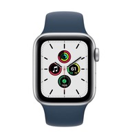 Apple Watch SE GPS, 40 mm strieborné hliníkové puzdro