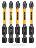 Nárazové bity DeWALT Ph2x50mm 5ks TORSION príklep