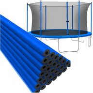 Kryt na trampolínu tyče pružiny rúrky Trampolíny penové 6 ks x 200 cm